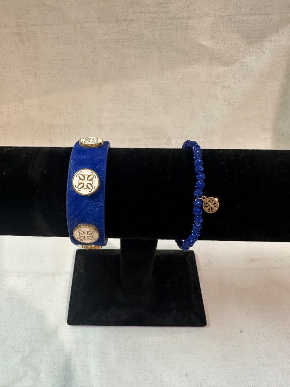 Torch Burch Bracelet Set Royal Blue - Picture 4 of 4